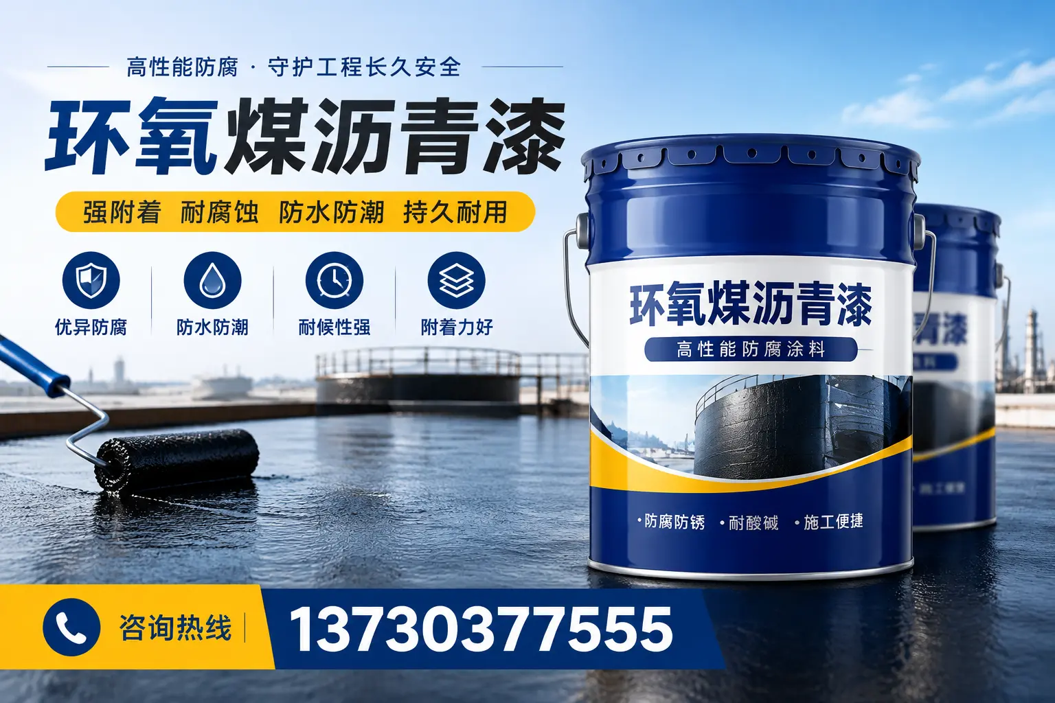 如何判断环氧煤沥青漆的质量?章丘消费者指南